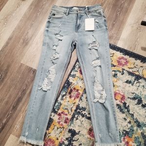 Kancans light wash jeans sz 7/29
